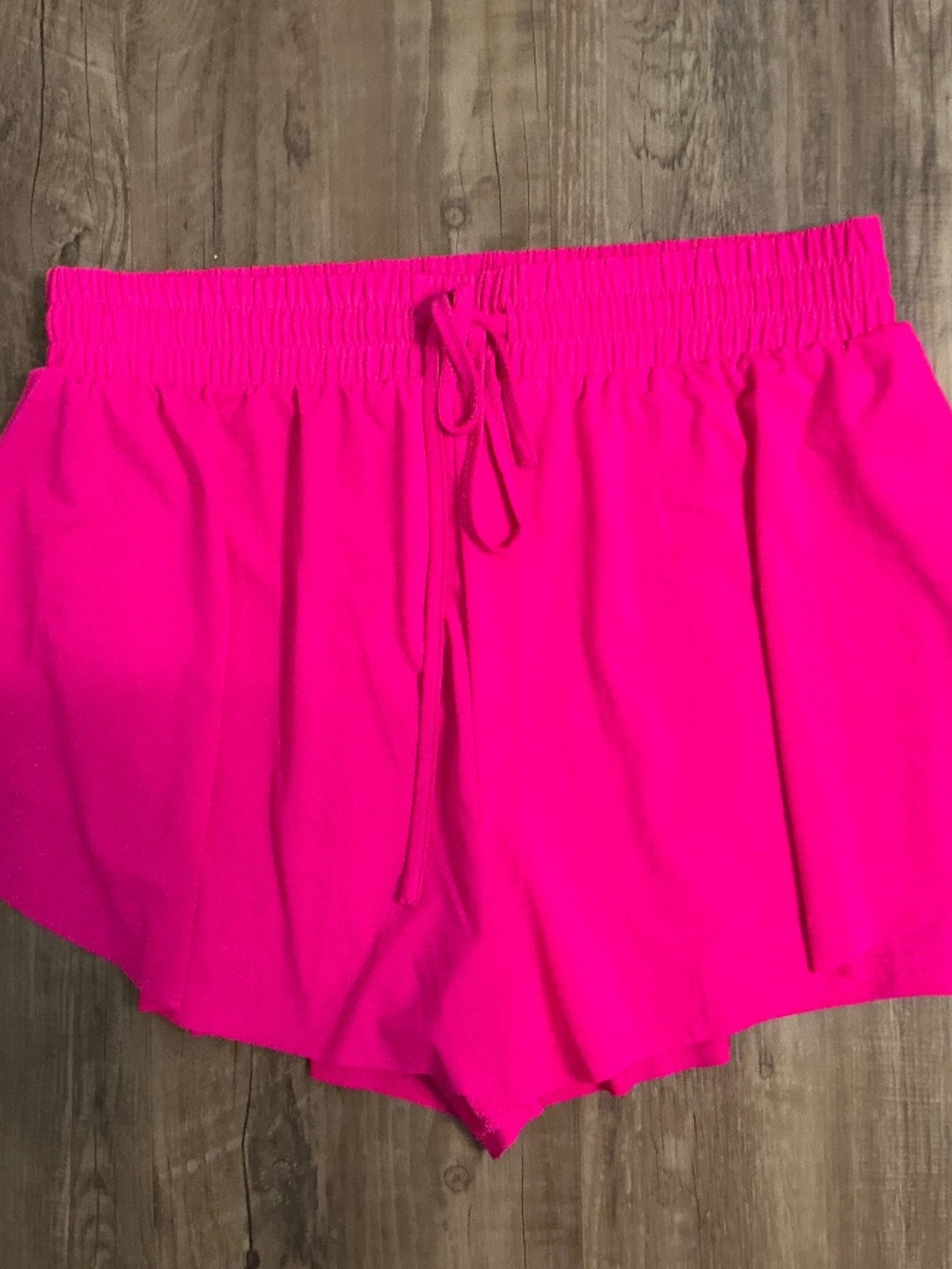 AS Revival by Altar'd State Hot Pink Flowy Butterfly Shorts, size L